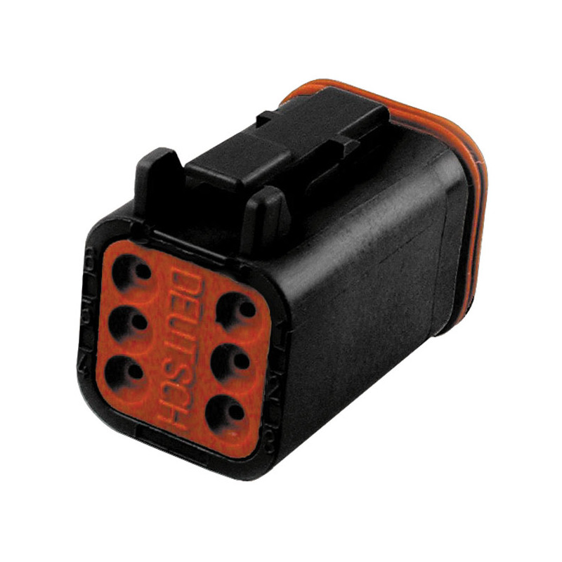 NAMZ, Złącza Deutsch DT. Czarny, obudowa wtyku, 6-pin MULTIFIT