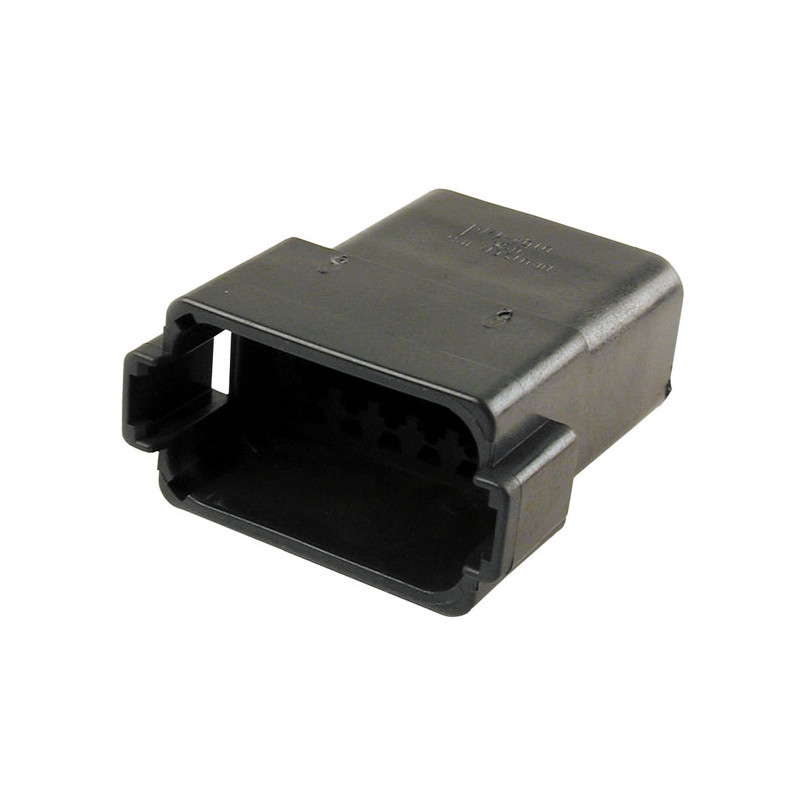 NAMZ, Deutsch connectors. Black, receptacle, 12-pins Universal