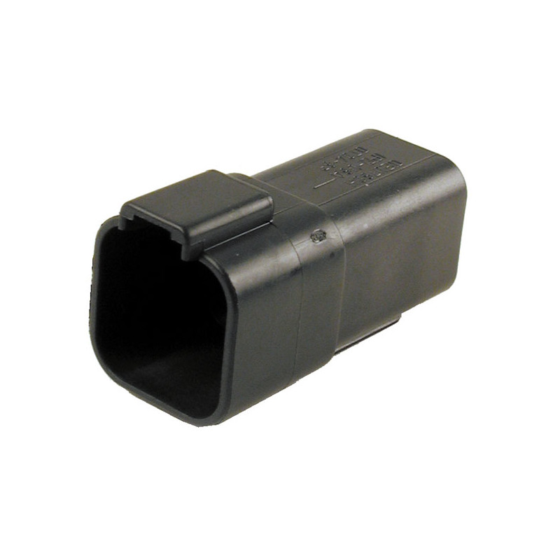 NAMZ, Deutsch connectors. Black, receptacle, 6-pins Universal