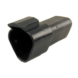 NAMZ, Deutsch connectors. Black, receptacle, 3-pins Universal