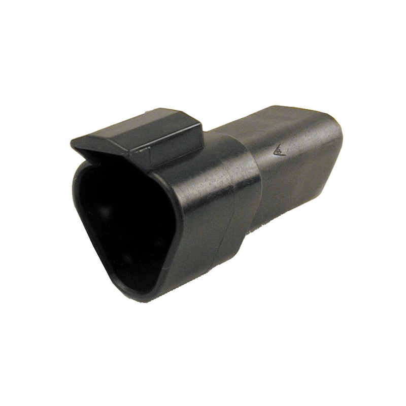 NAMZ, Deutsch connectors. Black, receptacle, 3-pins Universal