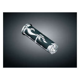 KURYAKYN ISO FLAME H/B GRIPS 81-22 H-D with dual throttle cables (excl. Street) (NU)