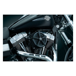 Kuryakyn, Hi-Five Mach 2 air cleaner kit. Black 07-22 XL (excl. XR1200)