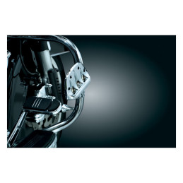 Kuryakyn, Premium mini floorboard set. Chrome All traditional H-D male mount. (Excl. rider/passenger on: 18-24 Softails 20-21 Li