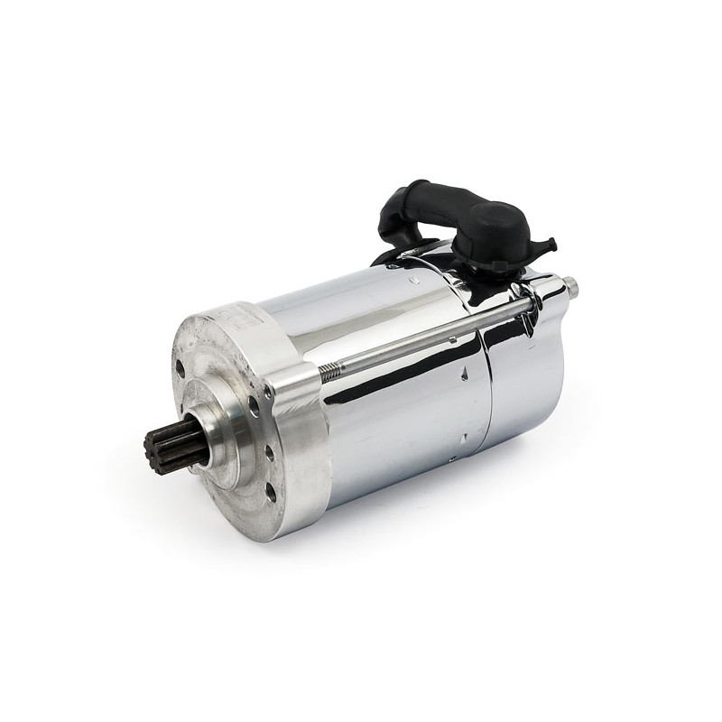 Compu-Fire, EZ fit starter motor. Chrome 65-88 B.T. (NU)
