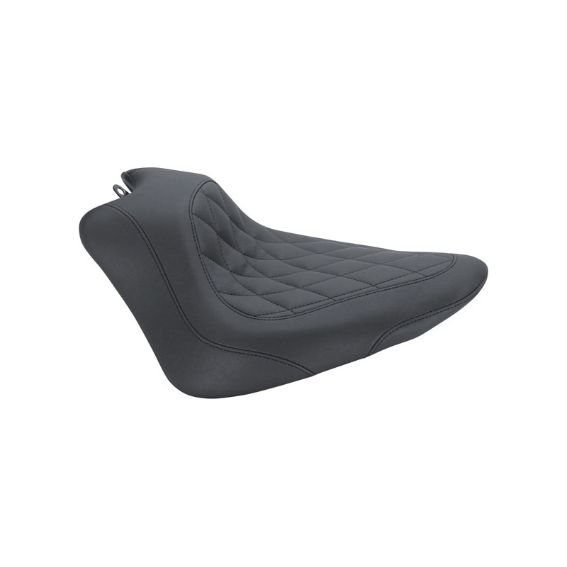 Siedzenie solo Mustang Wide Tripper 11-13 Softail FXS Blackline 11-17 FLS/S Softail Slim (tylko dla modelu i rocznika)