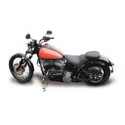 Siodło solo Mustang Wide Tripper 11-13 Softail FXS Blackline 11-17 FLS/S Softail Slim (tylko dla modelu i rocznika)