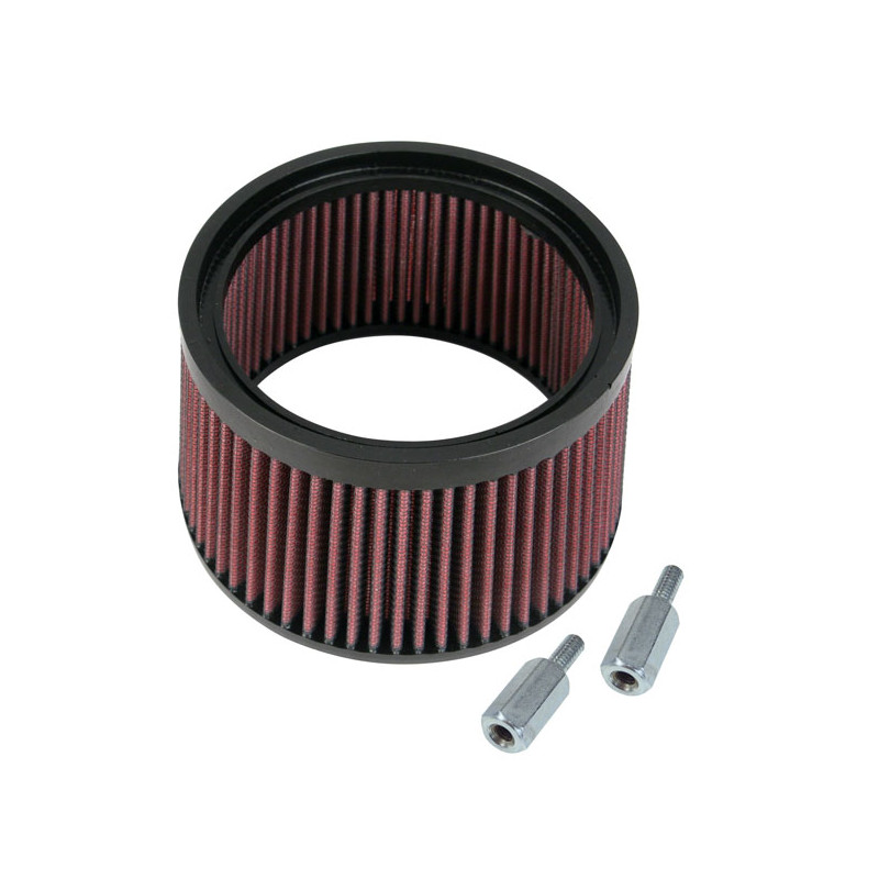 S&S, Stealth high flow air filter element kit. Extra wide H-D with S&S Stealth air cleaner assembly
