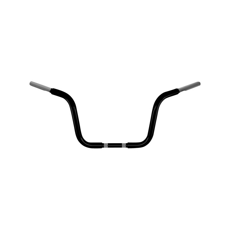 Wild1, 1-14" Chubby Apehangers. Black, 10" rise 82-23 H-D mech. or e-throttle (excl. 88-11 Springers) with 1" I.D. risers