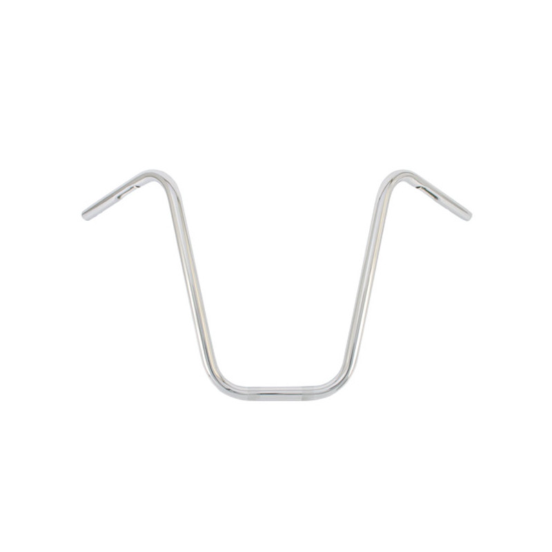 Burly, 1" Narrow Apes handlebar. Chrome, 16" rise 82-22 H-D (excl. 08-22 e-throttle & 88-11 Springers) with 1" I.D. risers (NU)