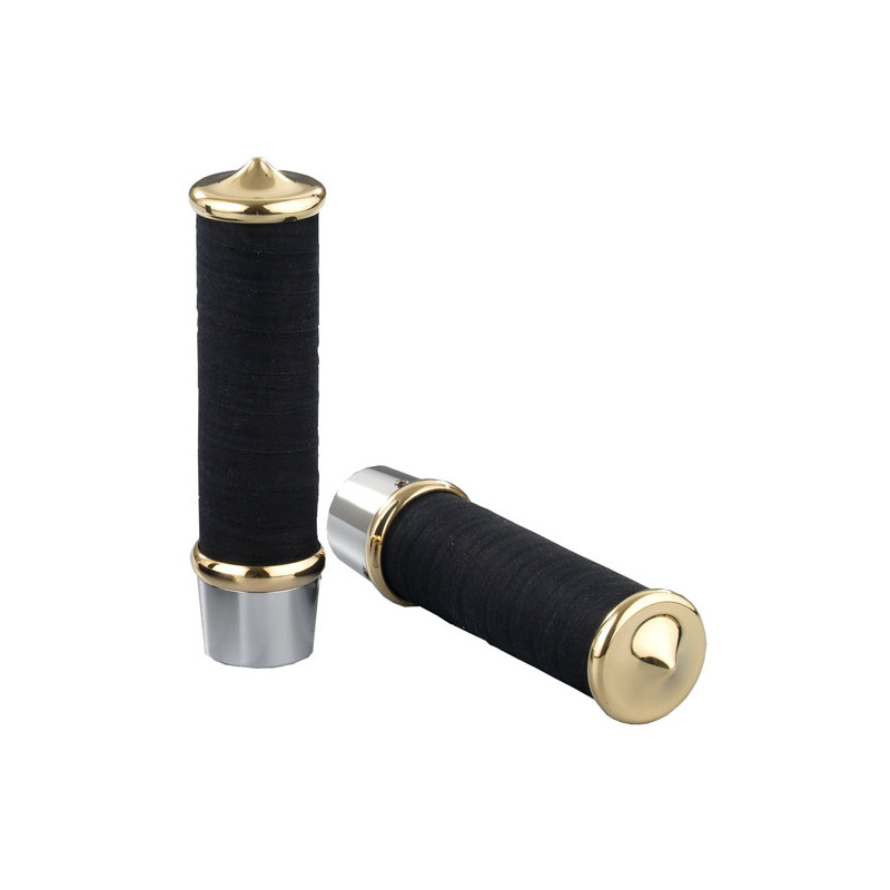 Chwyty na kierownicę K-TECH FABRIC TAPE STYLE 1" do kierownic z niestandardowymi systemami wewnętrznego przepustnicy