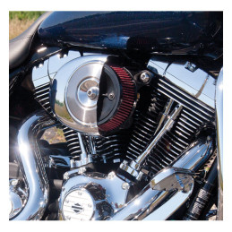S&S Stealth, air cleaner kit without cover 99-06 H-D with CV carb 07-10 Softail CVO models (NU)