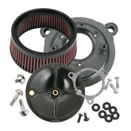 S&S Stealth, air cleaner kit without cover 16-17 Softail 2017 FXDLS 08-16 Touring Trike. (e-throttle) (NU)