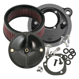 S&S Stealth, air cleaner kit without cover 91-06 XL with CV carb (NU)