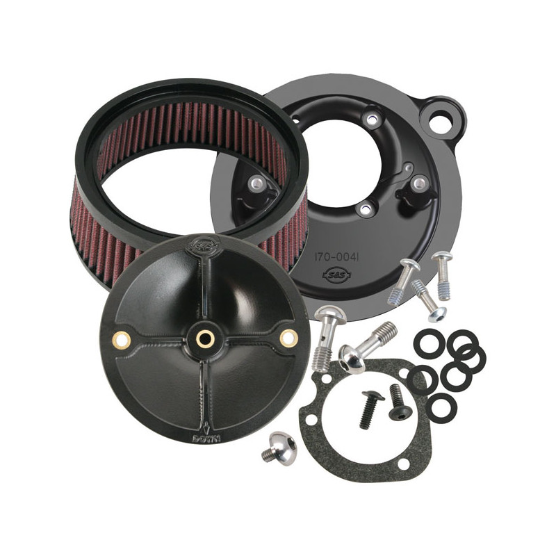S&S Stealth, air cleaner kit without cover 91-06 XL with CV carb (NU)