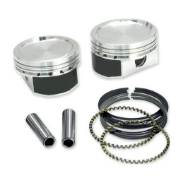 S&S, 883-1200 conversion piston kit. +.010" 86-22 XL883 86-87 XL 1100 (NU)