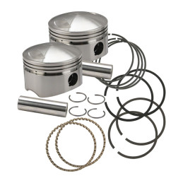 S&S, forged 3-5/8" big bore piston kit. Std 36-84 88" 93" 93"HC 96" 98" and 103" B.T. with appropriate cylinders and flywheel st