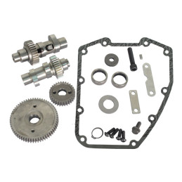 S&S, Easy Start gear drive 551 camshaft kit (IOG) 06-17 Dyna 07-17 Softail 07-16 Touring (NU)