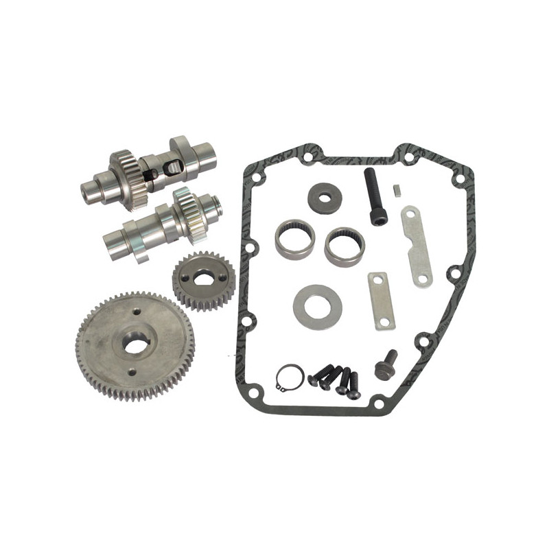 S&S, Easy Start gear drive 551 camshaft kit (IOG) 06-17 Dyna 07-17 Softail 07-16 Touring (NU)