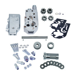 S&S, HVHP oil pump kit with gears. Universal cover 84-91 B.T. (NU)