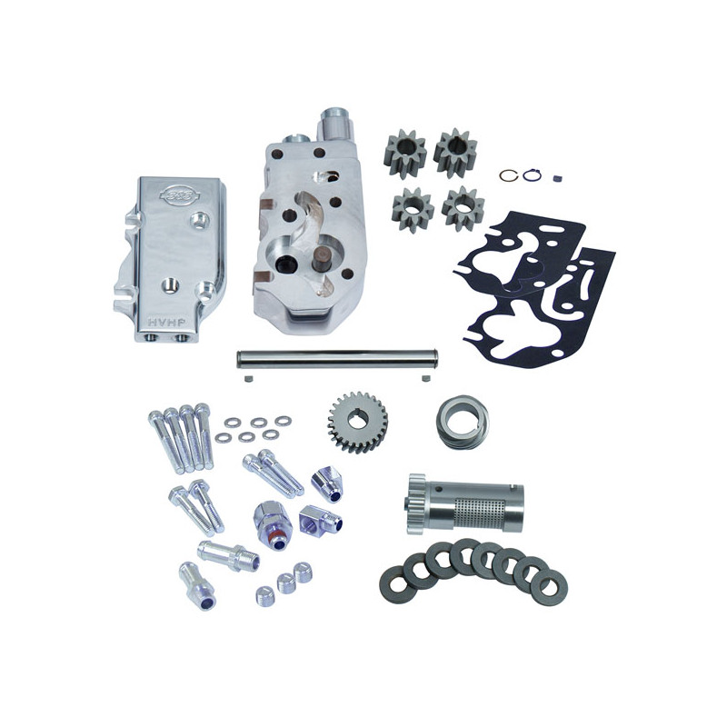 S&S, HVHP oil pump kit with gears. Universal cover 84-91 B.T. (NU)