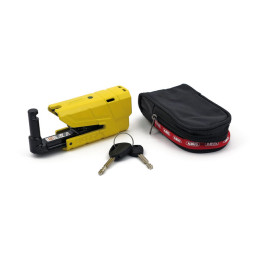 Zamek tarczowy Abus 8077 Granit Detecto XPlus. Żółty