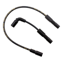 Accel, set de fire de bujie 8mm, Negru 07-22 XL