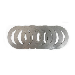 BDL, .059" steel drive plate set (7) 98-06 B.T. (excl. 2006 Dyna) with 518758 BDL Competitor clutch (NU)