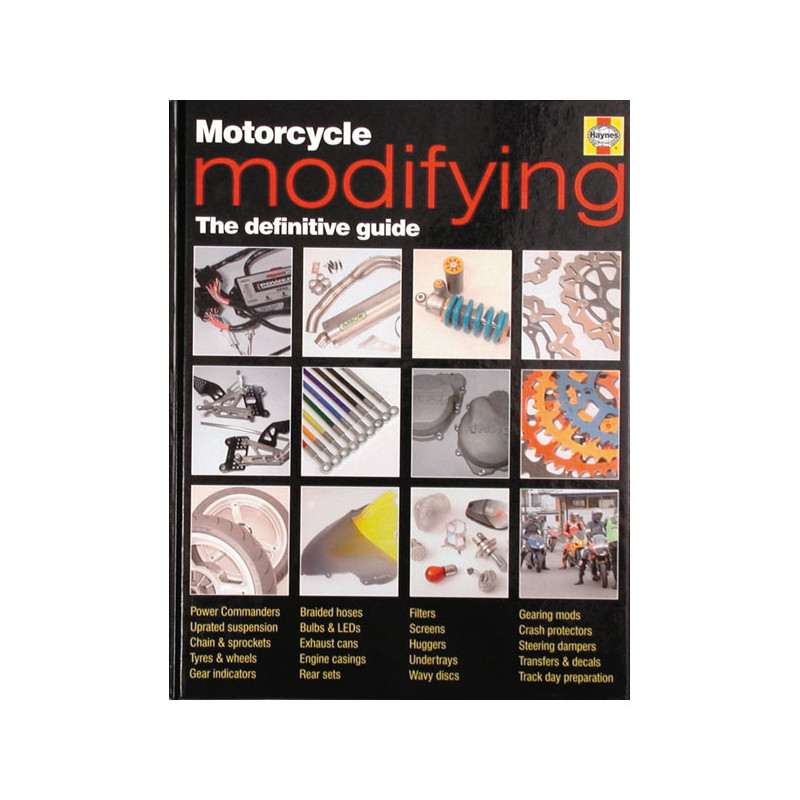 Haynes motorcycle modifying book - the definitive guide 