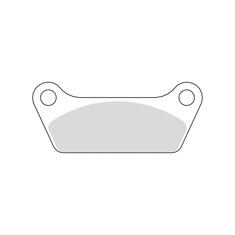 Klocki hamulcowe tył MCS. Organiczne 81-84 FLH 80-85 FLT (tylko dla modelu i rocznika)