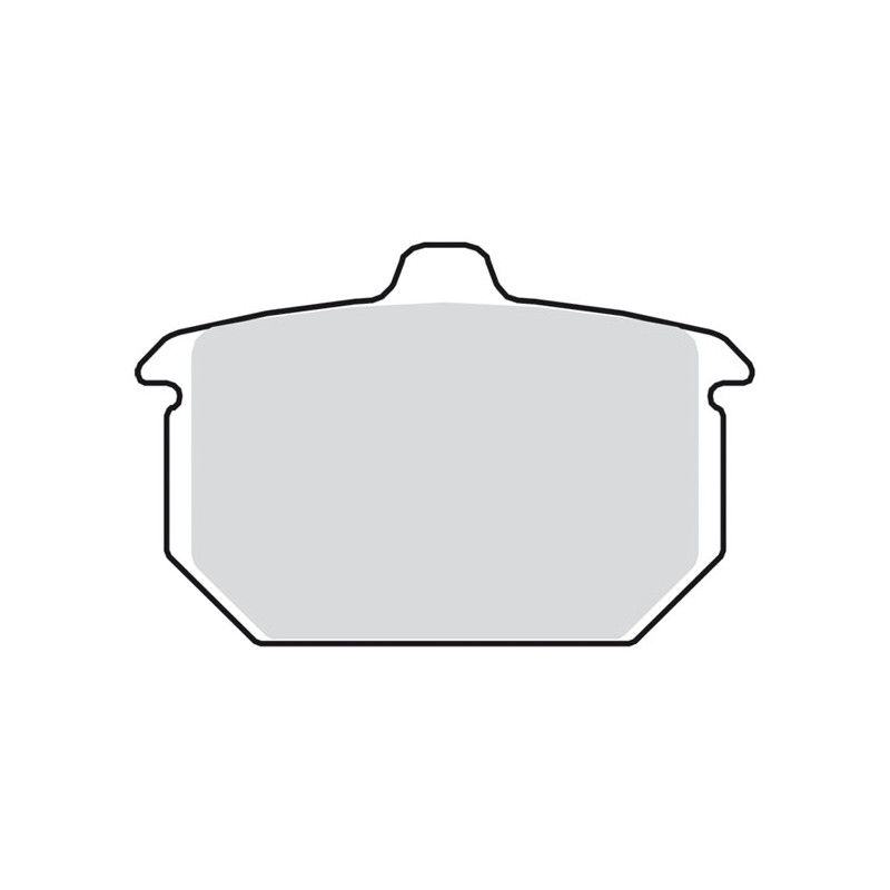 TRW, brake pads rear. Organic Rear: 82-E87 XL FXR FXST 84-85 FX 83-86 FXWG (NU)