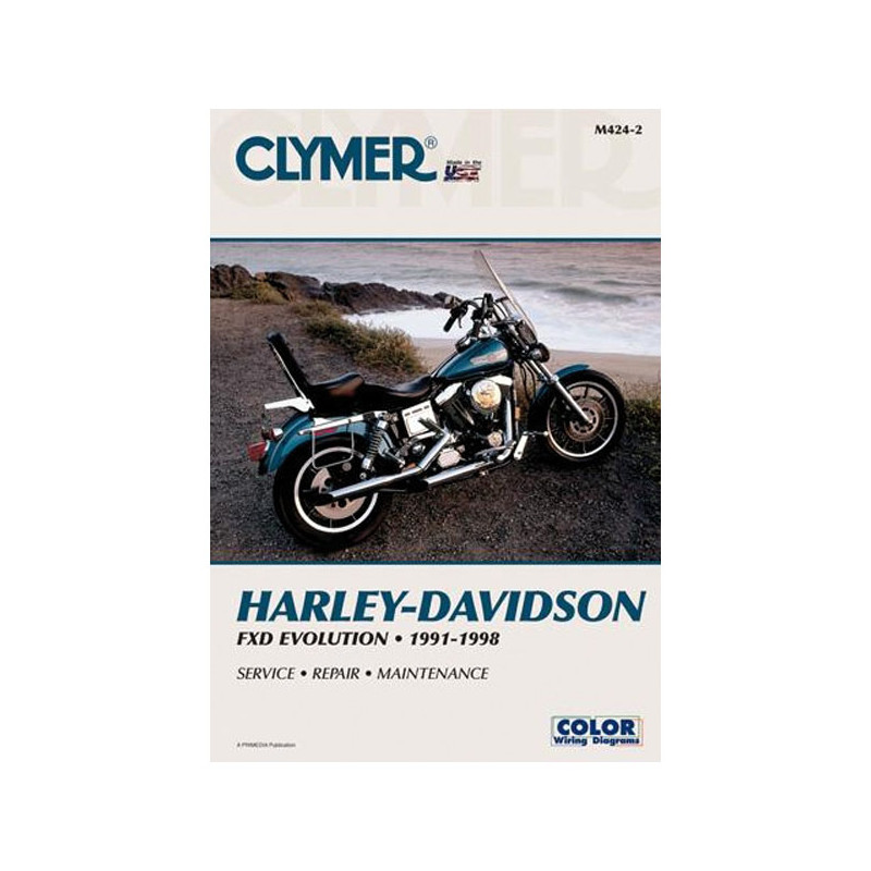 Clymer service manual 91-98 Dyna 91-98 Dyna Evo B.T. models (NU)