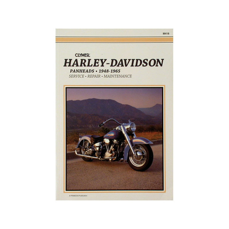 Clymer service manual 48-65 Panhead 48-65 Panhead models (NU)
