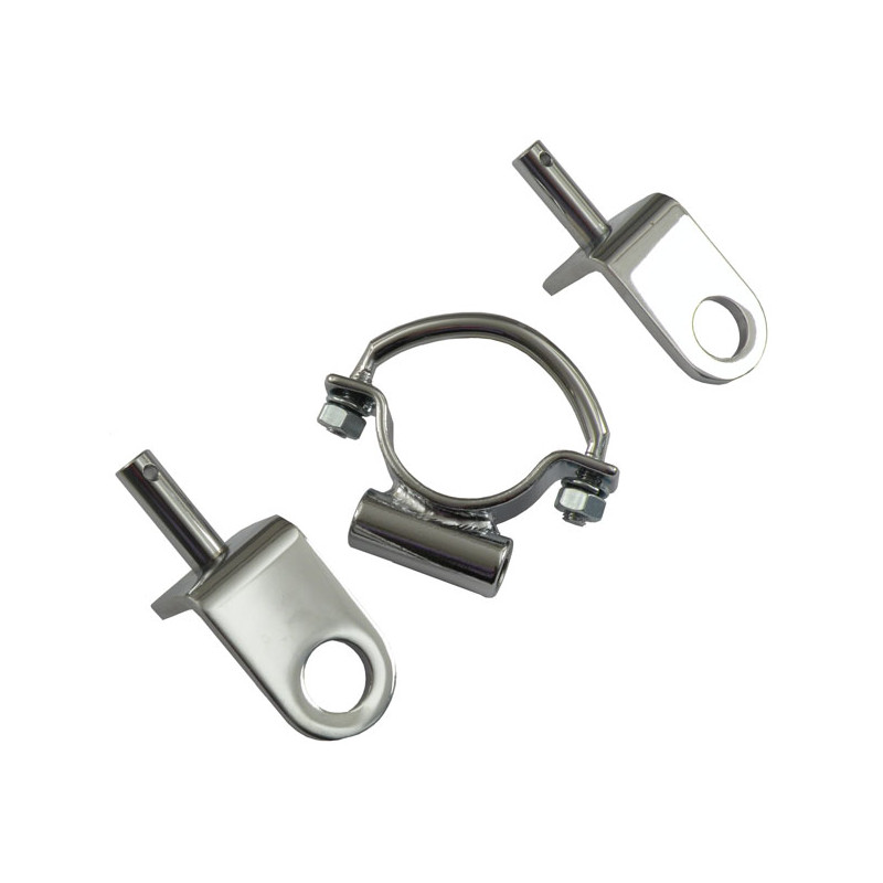 Solo seat mounting kit 58-84 4-speed Big Twin (NU)