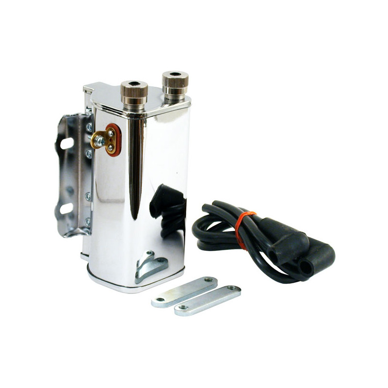 OEM style early 12-volt coil & cable kit. Chrome 30-47 B.T. 30-52 45" Flathead 53-54 Servi-Cars (NU). With a 12 volt electrical 