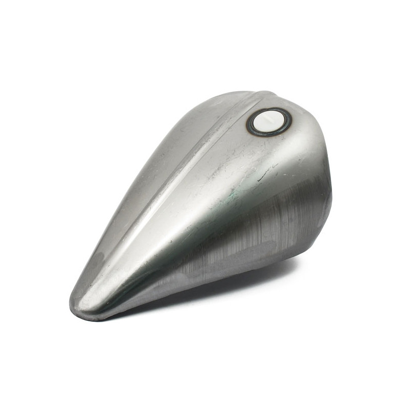 Amen style ribbed gas tank, 2.35 gallon 84-99 Softail 85-86 FXWG(NU)
