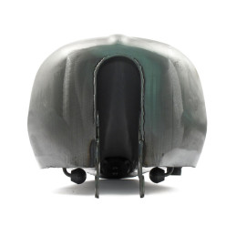 Amen style ribbed gas tank, 2.35 gallon 84-99 Softail 85-86 FXWG(NU)
