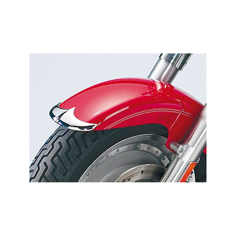 National Cycle, cast front fender tip. Chrome 90-00 FLSTF Fatboy (NU)