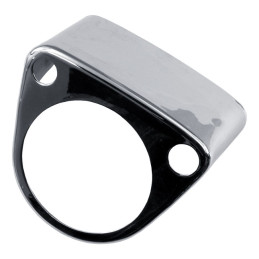 Mounting bracket, speedometer. Chrome 1973 all FX 1973 XLH XLHC Various custom applications. With single instrument (NU)