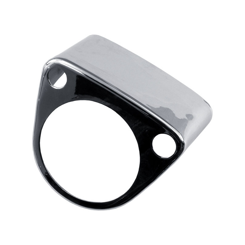 Mounting bracket, speedometer. Chrome 1973 all FX 1973 XLH XLHC Various custom applications. With single instrument (NU)