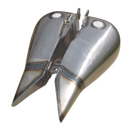 Flatside stretched gas tank, 5 gallon 84-99 Softail 85-86 FXWG (NU)