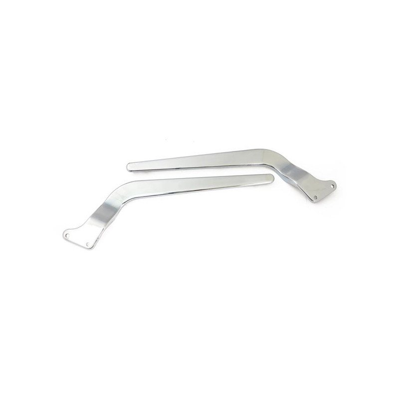 FENDER STRUTS, CUSTOM SMOOTH 86-99 ALL SOFTAILS (INTERNAL MOUNT SYSTEM) RELOCATE TRUMSIGNALS