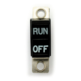 Comutator de ghidon Run/Off Negru 75-81 H-D