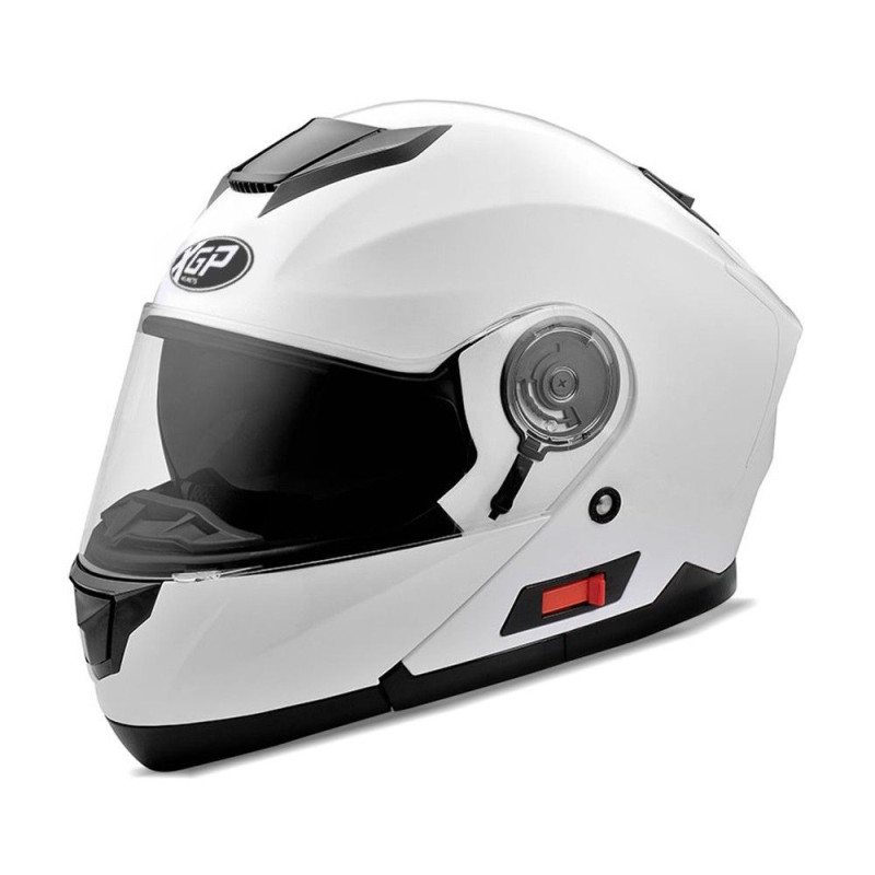 Kask szczękowy XGP KX1 motocyklowy rozmiary S-XL - Szary matowy, XL