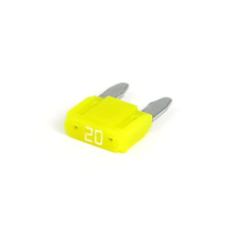 Fuză mini cu LED galben, 20A UNIVERSAL