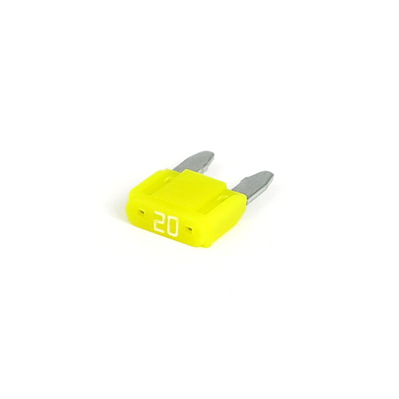 Bezpiecznik mini z wskaźnikiem LED. Żółty, 20A UNIWERSALNY