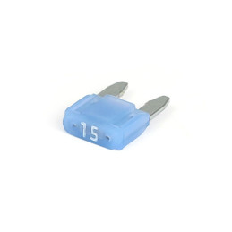 Fuză mini cu LED, 15A, Albastră - UNIVERSAL