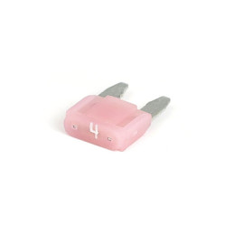 Mini fusible con LED rosa 4A UNIVERSAL