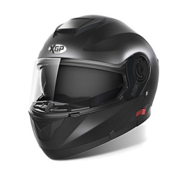 Kask szczękowy XGP KX1 motocyklowy rozmiary S-XL - Szary matowy, XL