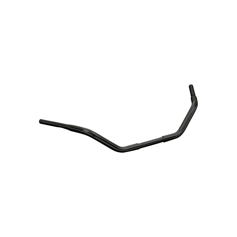 1-1/4" Fat Custom handlebar. Black 82-22 H-D (excl. 08-22 e-throttle & 88-11 Springers) with 1" I.D. risers (NU)